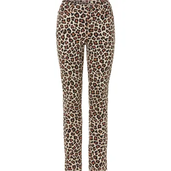 Dámské džíny esmara® Dámské džíny "Slim Fit" (42, regular, leopardí vzor)