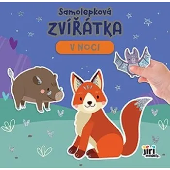 První čtění Samolepková zvířátka V noci - Jiri Models