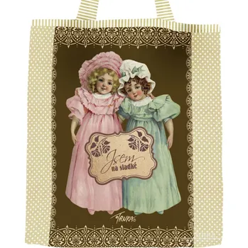 Nákupní taška Plátěná nákupní taška, Jsem na sladké