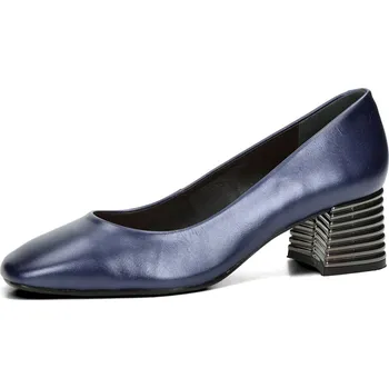 Dámské lodičky ETIMEĒ dámské kožené lodičky - modré