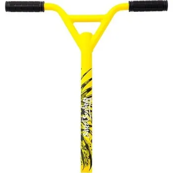 Příslušenství pro koloběžku 2. jakost - Řídítka STREET SURFING Torpedo s Gripy 570mm | 28/32mm | OCEL | YELLOW