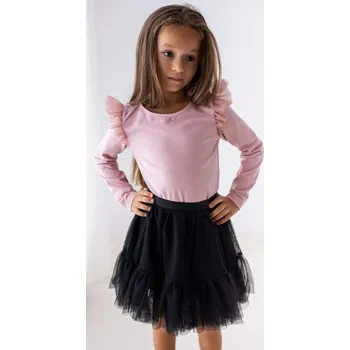 Dívčí kalhoty Dívčí starorůžová blůzka Lily Grey 122 / 7 let
