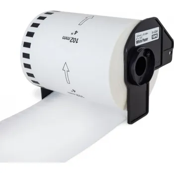 Pásek do tiskárny PRINTLINE kompatibilní etikety s Brother DK-22243, papírová role 102 x 30,48m PLLB14