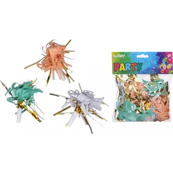 Party dekorace Párty frkačky PASTEL 6 ks