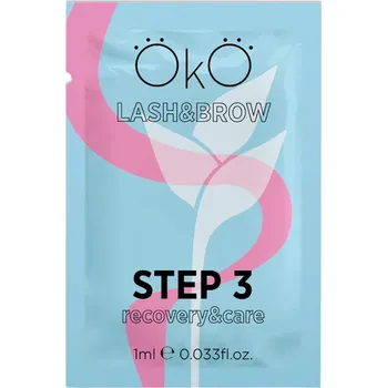 Výživa řas a obočí OKO STEP 3 CARE & RECOVERY sáček 1 ml