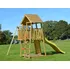 Dětské hřiště Lesa Velká dřevěná zahradní sestava s houpačkou a pískovištěm 59J3