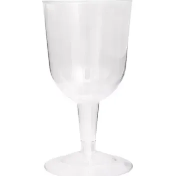 Sklenice Sklenky na víno průhledné - 8 ks