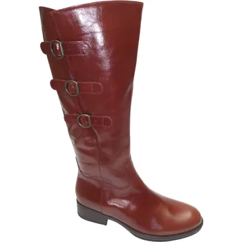 Dámské kozačky Zimní vycházková obuv-kozačky, Gabor, (lýtko Vario M), přírodní: Hnědá Hladká kůže 29 42,5 (38-40 cm) - M G - standardní šíře (25715-25716)