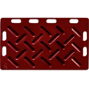 Zábrana dělící a naháněcí, 126 x 76 x 2,5 cm Barva: Červená