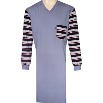 Pánská noční košile Pánská Noční Košile FOLTÝN NK386 Velikost: M, Materiál: Dlouhý rukáv