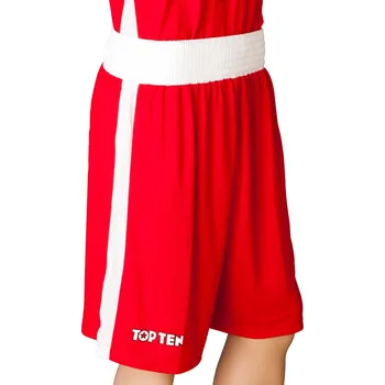 Oblečení pro bojové sporty Top Ten boxerské trenky - červená, 1830-4 XXL