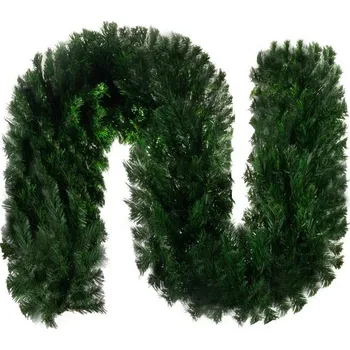 Vánoce ISO TRADE Bohatá vánoční girlanda 2,7m zelená
