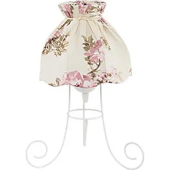 Lampička - Stolní lampa VIOLIN 1xE27/40W/230V pr. 28 cm růže + záruka 3 roky