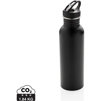 Láhev Športová fľaša na vodu z nehrdzavejúcej ocele - Černá, Firemní dárkové předměty s vlastním potiskem