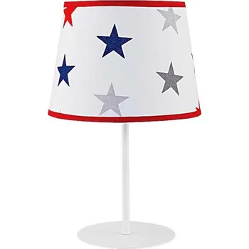 Lampička - Dětská stolní lampa STARS 1xE14/40W/230V pr. 20 cm + záruka 3 roky