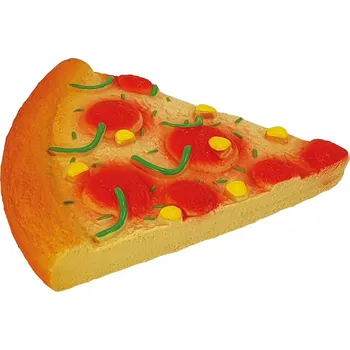 Hračka pro psa Nobby latexová hračka pro psy Pizza 15 cm
