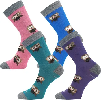 Pánské termo ponožky SOVIK teplé veselé merino ponožky VoXX