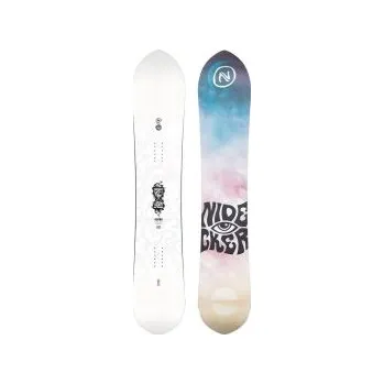 Snowboard Nidecker Alpha 24/25 148 cm; Bílá snowboard + DÁREK DLE VÝBĚRU!