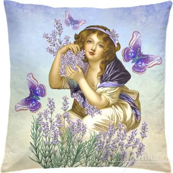 Povlak na dekorativní polštářek Povlak na polštář 40 x 40 cm - Levandule