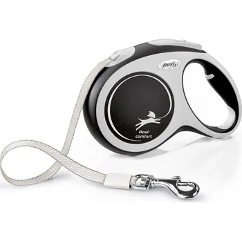 Vodítko pro psa flexi Comfort L pásek 5m/60kg černá