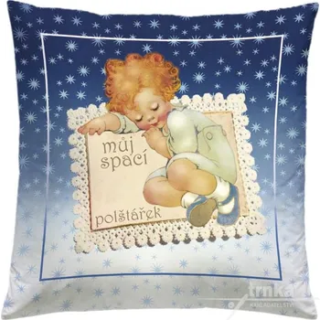 Dekorativní polštářek Povlak na polštář 40 x 40 cm - Můj spací polštářek