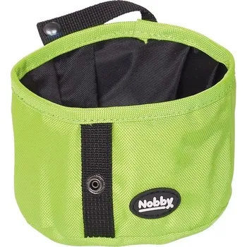 přepravka pro zvíře Nobby RIO cestovní miska neonově zelená 12,5 x 7 cm
