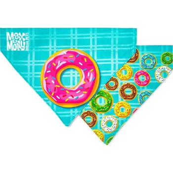 Obleček pro psa MAX&MOLLY ŠÁTEK MAX MOLLY Barva: DONUTS, Velikost: S