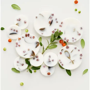 Aroma difuzér The MUNIO Vonná kolečka ze sojového vosku Ashberries & bilberry levandulová Levandulová (Ashberries & bilberry)