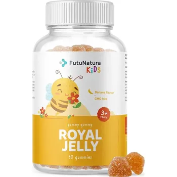 FutuNatura FutuNaturaKids ROYAL JELLY – Gumové bonbony pro děti s mateří kašičkou, 30ks
