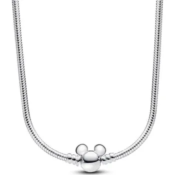 Náhrdelník Hadovitý řetízkový náhrdelník PANDORA Disney – Mickey Mouse 393529C00-45