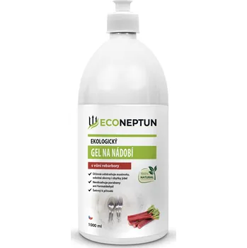 EcoNeptun Gel na nádobí s vůní rebarbory, 1l