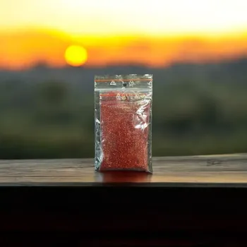 RYVALURES-GLITTER RED HOLOGRAFIC 0,4MM-20G