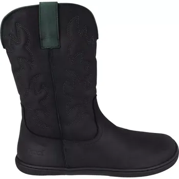 Dámské polobotky Barefoot kozačky Koel Frida black/green 44