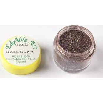 Jedlá dekorace na dort Třpyt dekorační disco Nutmeg