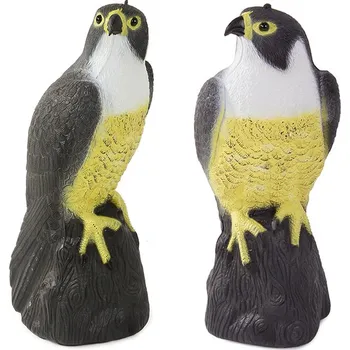 Odpuzovač zvířat Atrapa na plašení ptáků - stojící sokol