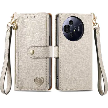 Pouzdro na tablet VSECHNONAMOBIL 94441 HEART Peněženkové pouzdro pro TCL 50 Pro NxtPaper šedé