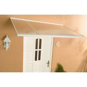 Stříška nad vchodové dveře Lanit Plast Meles bílá