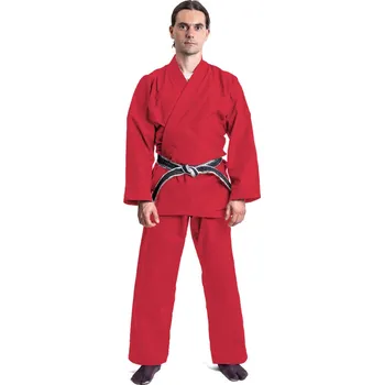 Oblečení pro bojové sporty Univerzální kimono Fighter Shinobi - červená 190