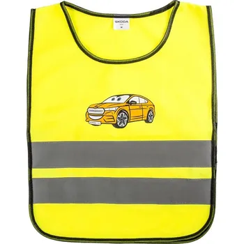 Autolékárnička Škoda Dětská reflexní vesta Velikost: M