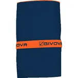 Givova ručník - modrá/oranžová 80x165cm