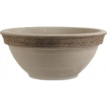 Květináč Žard.CICLAMINO d28x13h/vulcano-šedá