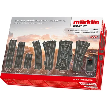 Modelová železnice H0 - set kolejí nádraží C5 Märklin START UP / Marklin 24905