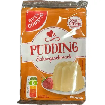 G&G pudink se smetanovou příchutí 114 g - originál z Německa