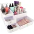 Organizér na kosmetiku Organizér na kosmetiku se zásuvkami KX3769 34 x 22 x 15 cm bílý