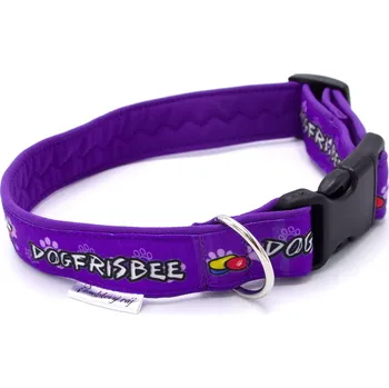 Obojek pro psa Pamlskový Ráj Obojek pro psa - dogfrisbee Barva: fialová