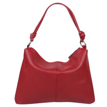 Kabelka NovaKabelka.cz Kožená italská kabelka Giuseppina Rossa