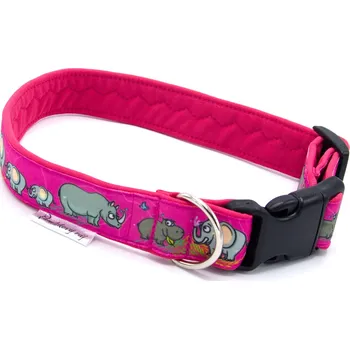 Obojek pro psa Pamlskový Ráj Obojek pro psa - safari Barva: růžová