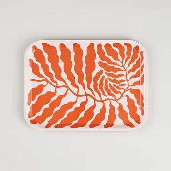 Wrap Ilustrovaný Tác Art Trays by Linnéa Andersson malý červený červená