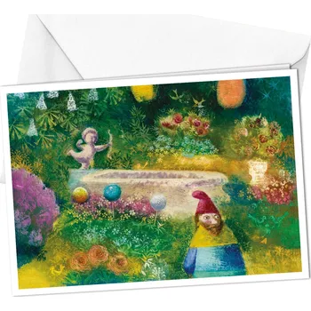 Přání - Zahrada, trpaslík