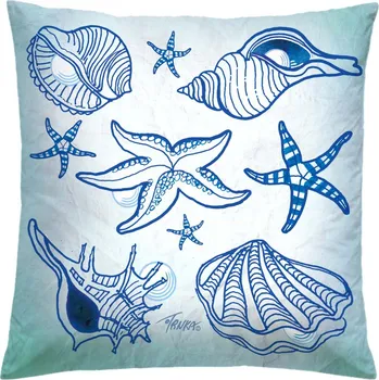 Povlečení Povlak na polštář 40 x 40 cm - Dary moře ve světlém